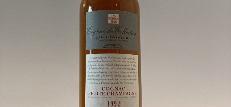 Cognac Grosperrin 1992 Petite Champagne